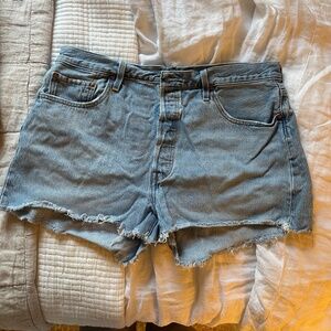 Levi's Denim Shorts, Size W34, Blue
